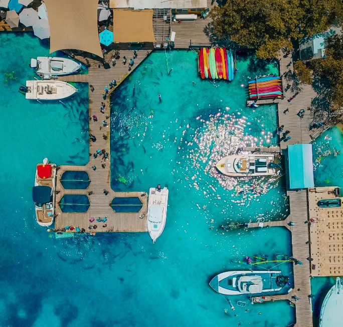 Dock view in Islamorada